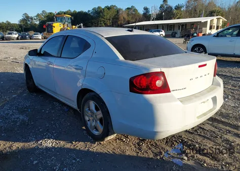 2013 Dodge Avenger Se z USA, uszkodzony, nr VIN 1C3CDZAB5DN537076